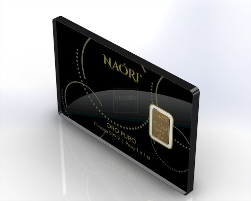 Lingotto Naóri in Oro Puro - 1 grammo Titolo / Purezza: 999.9 Certificazione: Naóri Marca: Naóri Grado di conservazione: Nuovo Origine: Italia Grammi: 1 gr