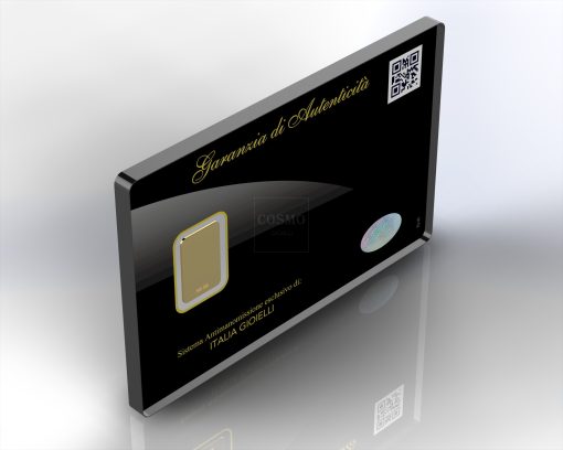 Lingotto Naóri in Oro Puro - 1 grammo Titolo / Purezza: 999.9 Certificazione: Naóri Marca: Naóri Grado di conservazione: Nuovo Origine: Italia Grammi: 1 gr