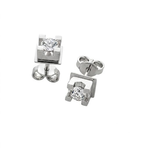 ORECCHINI PUNTI LUCE BORDO 0.14 ct