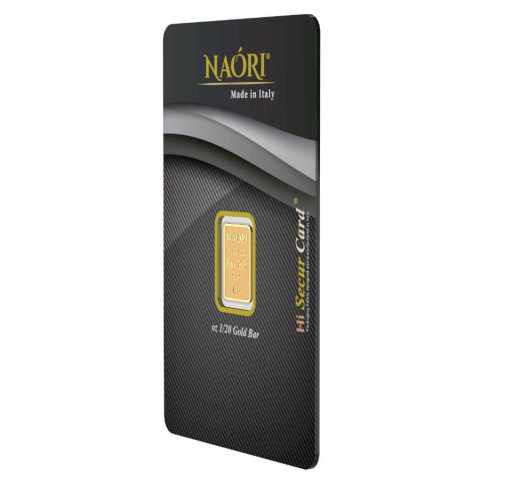 Lingotto Naóri in Oro - 1.555 grammi (troy oz) 1/20