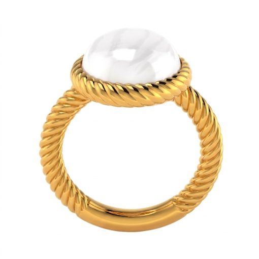 Anello Lirimy Stone Avorio