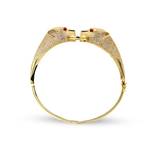 Bracciale Panera in Oro Giallo 750‰ con Zirconi 24,18 gr.
