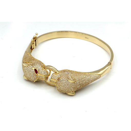 Bracciale Panera in Oro Giallo 750‰ con Zirconi 24,18 gr.