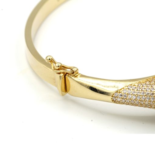 Bracciale Panera in Oro Giallo 750‰ con Zirconi 24,18 gr.