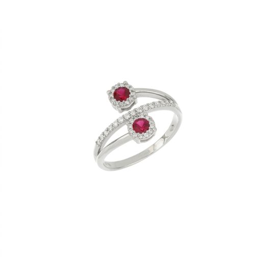 Anello Donna Contrariè rosso in Oro 9KT iGOLD