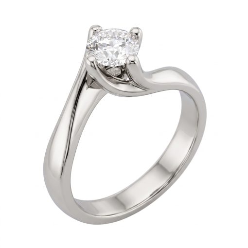Anello Solitario 0.13ct