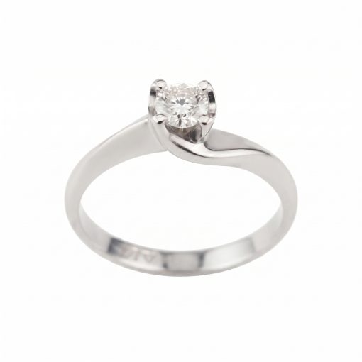 Anello Solitario 0.10ct.