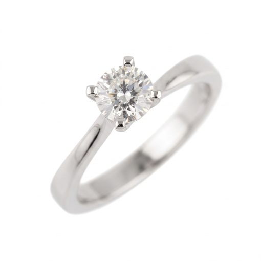 Anello Solitario 0.09ct.