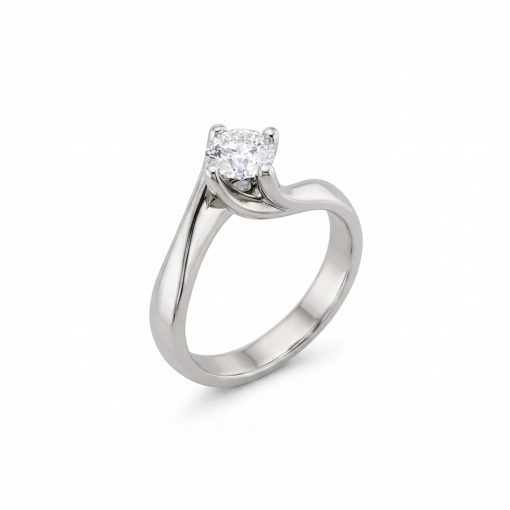 Anello Solitario 0.13ct