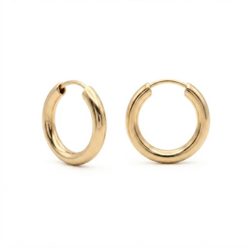 Orecchini a Cerchio in Oro 750‰ - 6,8 gr.