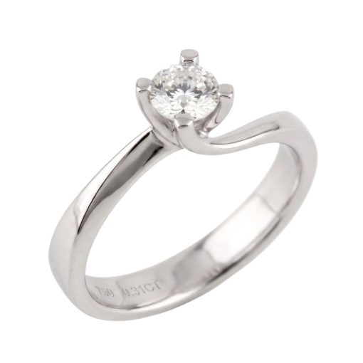 Anello Solitario 0.31ct..