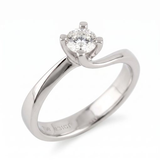 Anello Solitario 0.31ct..