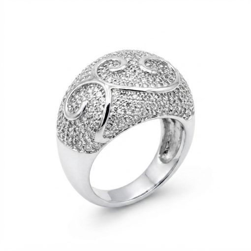 Anello in ORO 750‰ BIANCO 6.20 gr.