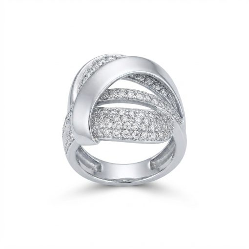 Anello in ORO 750‰ BIANCO 5.91 gr.