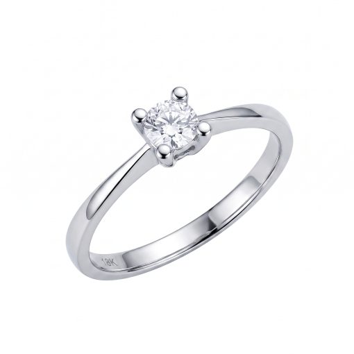 Anello Solitario 0.13 ct