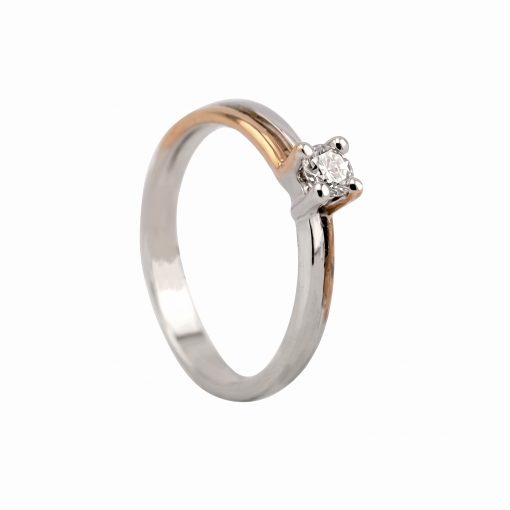 Anello Solitario 0.23ct