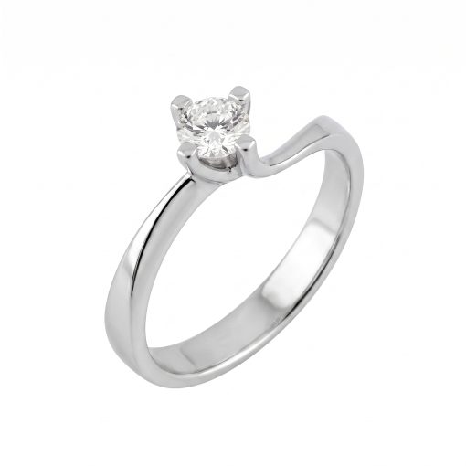 Anello Solitario 0.15ct.
