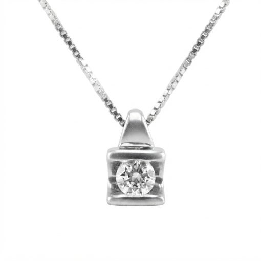 Collana Punto Luce 0.25ct