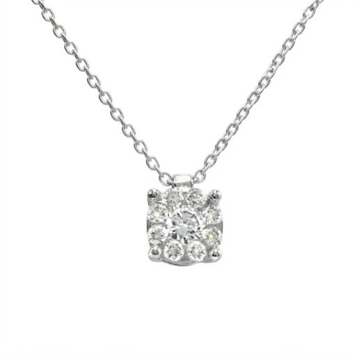 Collana Punto Luce 0.26ct