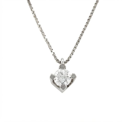 Collana Punto Luce 0.20ct