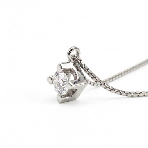 Collana Punto Luce  0.22ct