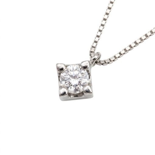 Collana Punto Luce 0.15ct