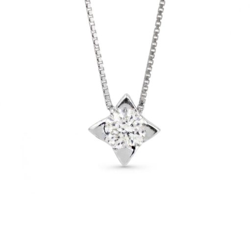 Collana Punto Luce 0.14ct
