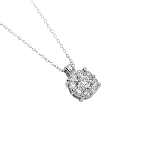 Collana Punto Luce 0.26ct