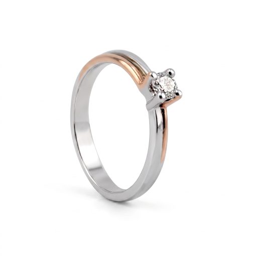 Anello Solitario 0.23ct
