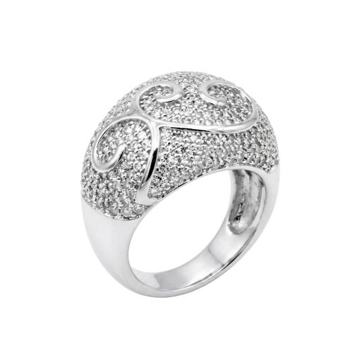 Anello in ORO 750‰ BIANCO 6.20 gr.