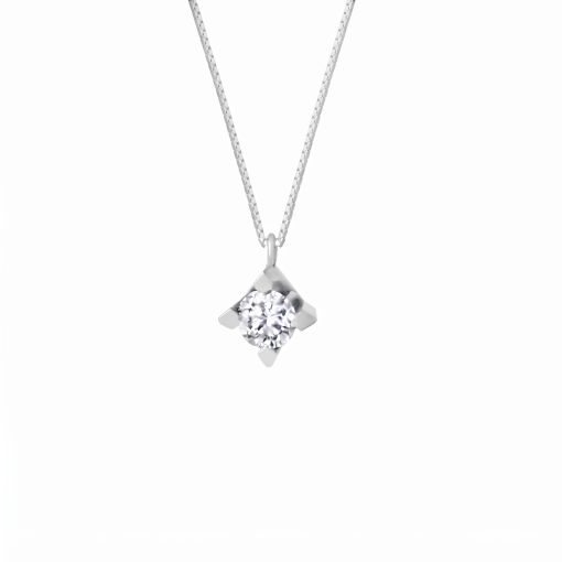 Collana Punto Luce 0.30ct
