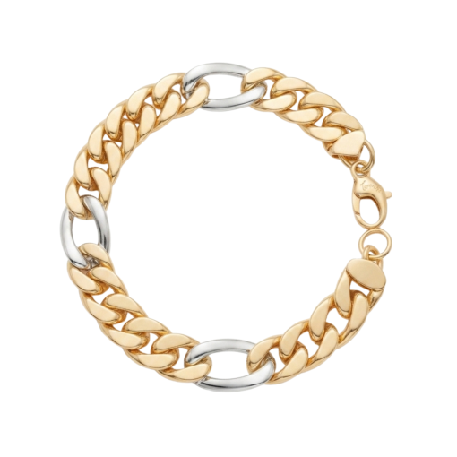 Bracciale in Oro 750‰ GIALLO-BIANCO – 15,90 gr.
