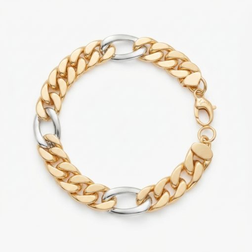 Bracciale in Oro 750‰ GIALLO-BIANCO – 15,90 gr.