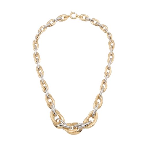 Collana in ORO 750‰ GIALLO-BIANCO - 34,00 gr.