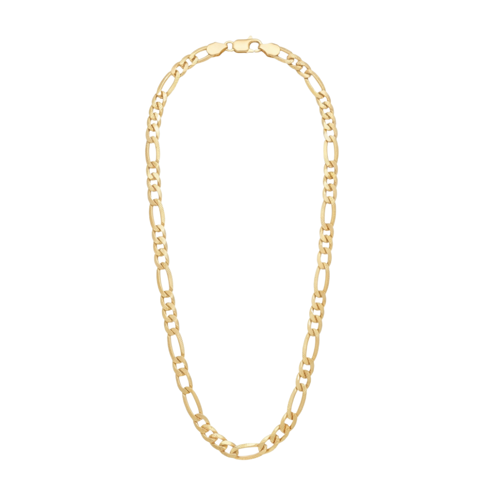 Catena in ORO 750‰ GIALLO Piatta 3+1 (24,6gr.)