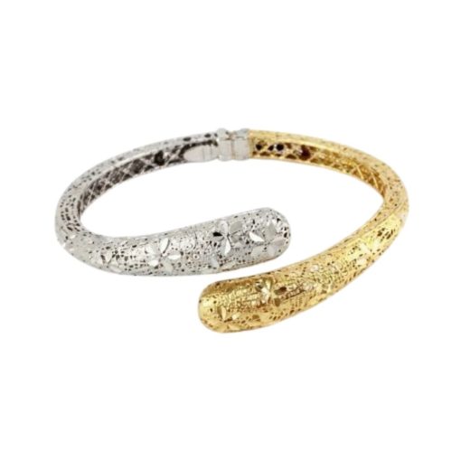 Bracciale in ORO 750‰ GIALLO & BIANCO 16.65 gr.