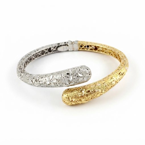 Bracciale in ORO 750‰ GIALLO & BIANCO 16.65 gr.