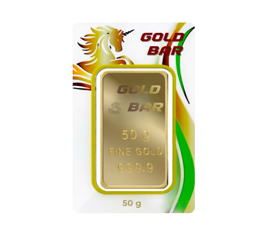 Lingotto D'Oro 999,9 Gold Bar - 50 grammi
