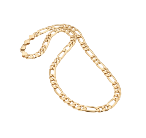 Catena in ORO 750‰ GIALLO Piatta 3+1 (24,6gr.)