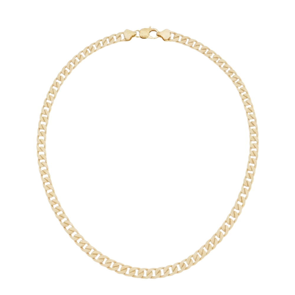Collana Grumetta in Oro Giallo Satinato 750‰ - 17,8 gr.
