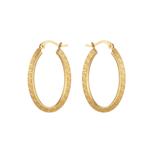 Orecchini a Cerchio in Oro 750‰ - 1,2gr.
