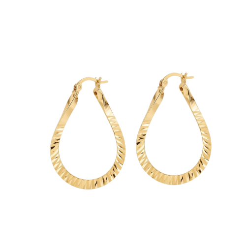 Orecchini a Cerchio in Oro 750‰ - 1,8gr.