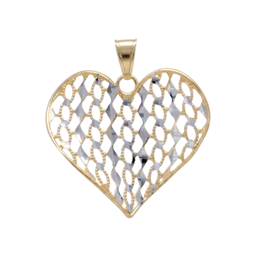 Ciondolo in Oro 750‰ Cuore Trafilato 1.4gr